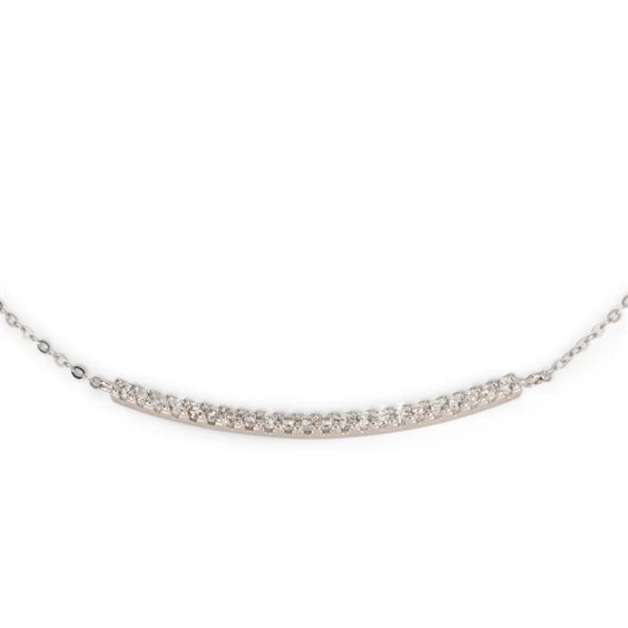 Collier Dilvdò Femme in Argent Zircone CLPLBB - CLPLBB